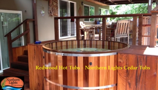 Redwood Hot Tubs - Northern Lights Cedar Tubs